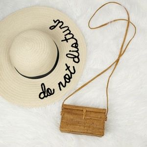 Rattan Boho Gypsy Bag Boho Hippie Festival Purse